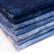 Hand dyed Fabric Gradient Bundle,  Indigo Blue Gradient product 3